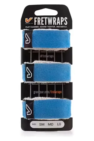 Gruvgear FretWraps 3-Pack Sky Blue - Large - Produit phare