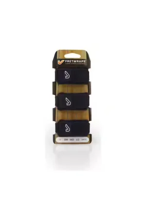 Gruvgear FretWraps 3-Pack Black - Large - Très populaire