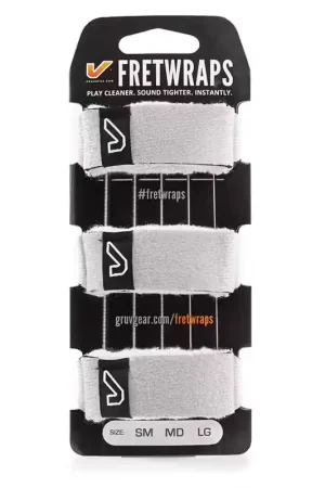 Gruvgear FretWraps 3-Pack Stone White - Medium - Offre exclusive