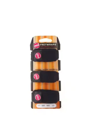 Prix spécial - Gruvgear FretWraps 3-Pack MTD Black - Large