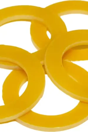 CopperSound Custom Color Footswitch Washers Yellow | Haute qualité