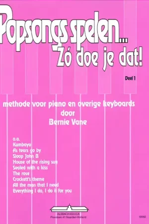 Alsbach - Educa Popsongs Spelen Zo Doe Je dat 1 - Version Neerlandais | Offre du jour