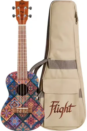 Offre exceptionnelle - Flight AUC33 Art Concert Ukulele - Fusion