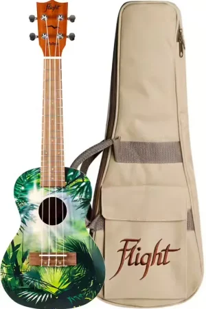Disponible - Flight AUC33 Art Concert Ukulele - Jungle