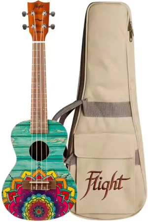 Flight AUC33 Art Concert Ukulele - Mansion - Satisfait ou remboursé