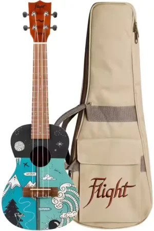 Flight AUC33 Art Concert Ukulele - Two Seasons | Offre à durée limitée