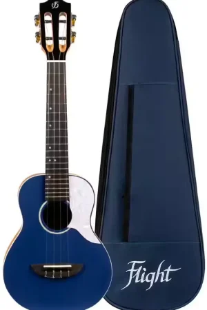 Retour facile | Flight Iris Concert Ukulele - Dark Blue