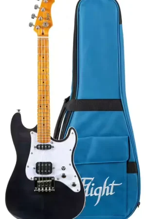 Recommandé | Flight Pathfinder Tenor Electric Ukulele - Trans Black