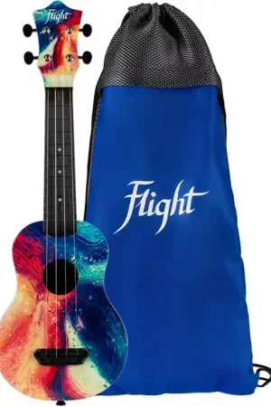 Flight Ultra Travel Soprano Ukulele - Swirl | Produit tendance