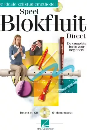 Soldes | Hal Leonard Speel Blokfluit! Direct! - Version Neerlandais