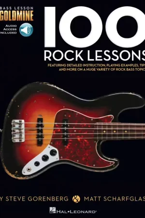 Hal Leonard 100 Rock Lessons - Version anglaise | Prix spécial