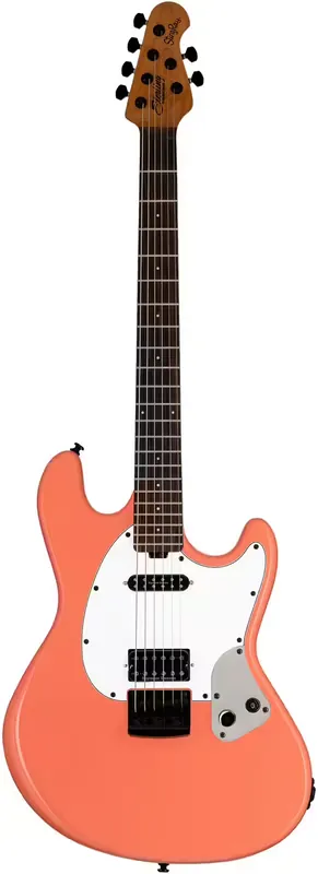 Disponible à la commande - Sterling Guitars Fluff Rula Thumb Red
