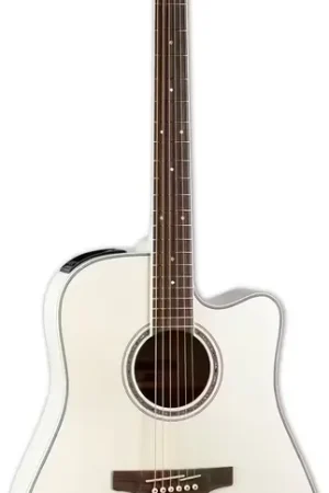 Takamine GD37CE PW Dreadnought Cw Pearl White - Prix avantageux