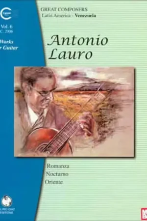 Caroni Music LAURO A. - WORKS FOR GUITAR : VENEZUELA (VOL.6) | Prix bas