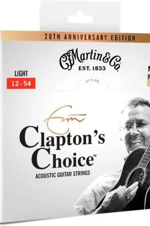 Martin Strings MEC12-LTD Eric Clapton Phosphore Bronze Light 12-54 - Super prix