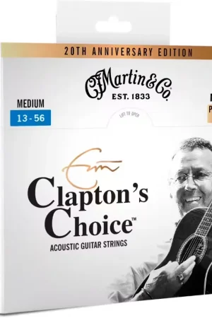 Prix bas - Martin Strings MEC13-LTD Clapton Phosphore Bronze Medium