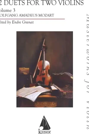 Réduction - Hal Leonard 12 Duets for Two Violins - Volume 3