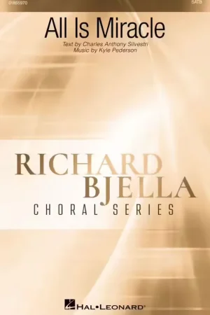 Profitez-en maintenant | Hal Leonard All Is Miracle