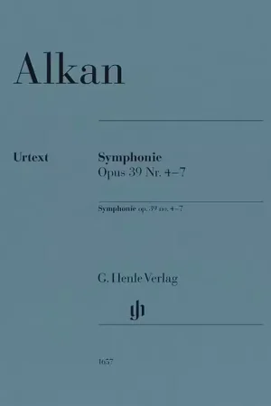 Disponible à la commande - Henle Verlag Symphonie op. 39 Nr. 4-7