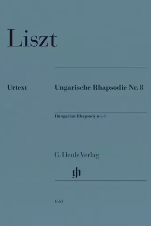Promo exceptionnelle - Henle Verlag Ungarische Rhapsodie Nr. 8