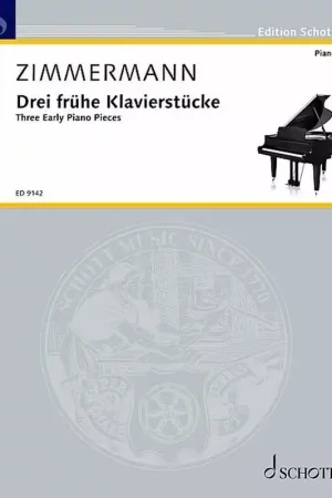 Schott Three Early Piano Pieces - Achat sécurisé