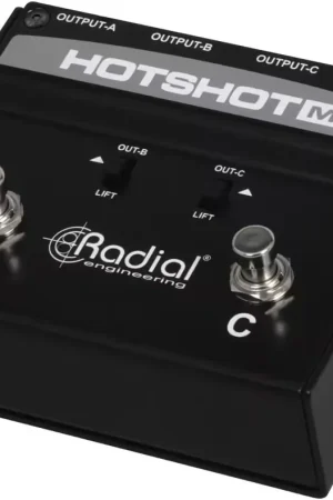 Radial HOTSHOT-MD Commutateur micro 3 sorties - Disponible maintenant