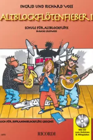Direct usine | Ricordi INGRID UND RICHARD VOSS - ALTBLOCKFLOTENFIEBER VOL.1