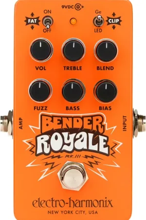 Excellente qualité | Electro Harmonix Bender Royale Orange