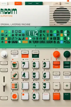 Disponible à la commande | Teenage Engineering EP-40 Riddim Supertone