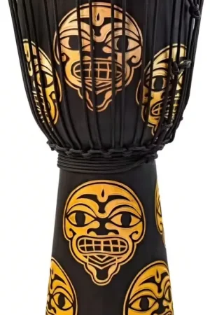 Direct usine - Toca Djembe Street Series Carved Watcher 12" Tssdj-Ltw
