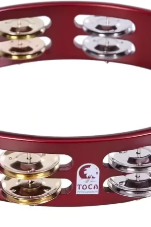 Toca Tambourin Colorsound Rouge Mat Tct10-Rr | Direct fabricant