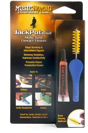 Achetez dès aujourd'hui - Musicnomad MN287 Nettoyant Contact Jackpot Deoxit Avec Brosse