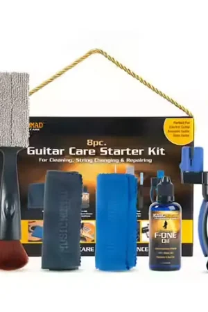 Musicnomad MN299 Starter Pack Pour Nettoyer Et Changer Ses Cordes | Réduction spéciale