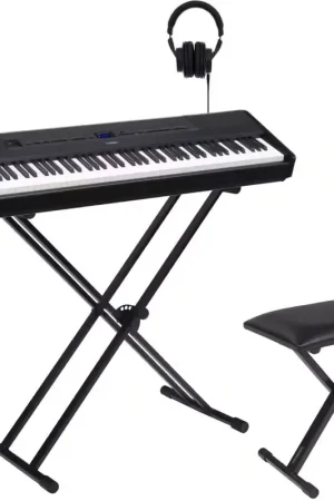 Bon prix - Yamaha P-525 Noir Pack Complet