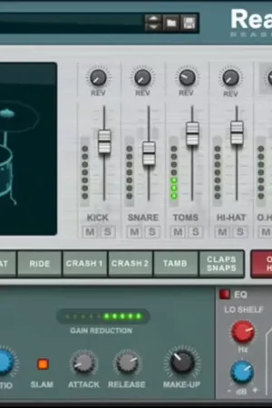 Reason Studios Reason Drum Kits Acoustic Drum Session - Se termine bientôt