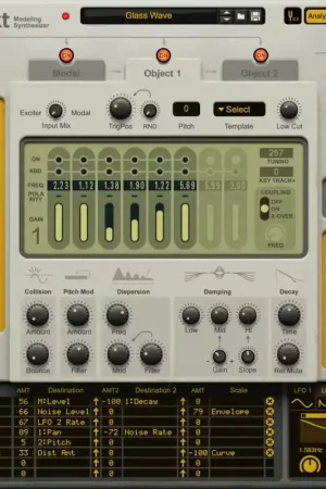 Très demandé - Reason Studios Objekt Physical Modeling Synthesizer