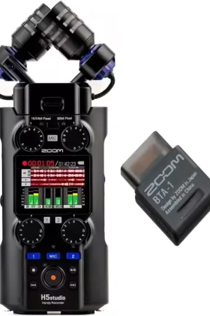 Direct fabricant | Zoom H5studio Bluetooth Pack
