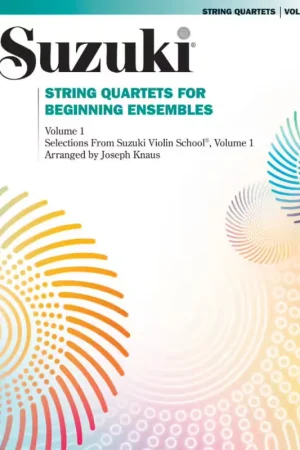 Déstockage - Alfred Publishing SUZUKI / KNAUS JOSEPH - STRING QUARTET FOR BEGINNING ENSEMBLES VOL.1