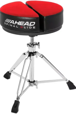 Très demandé - Ahead SPG-ARTR Siège Batterie Spinal-G Rond Rouge - Embase 3 Pieds
