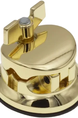 Sparedrum TB10BR - Coquille Ronde Deluxe Support Tom / Tom Basse Doré 50mm (x1) - Liquidation
