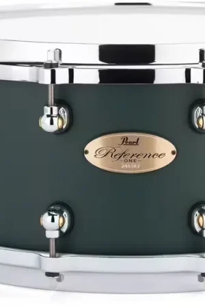 Pearl Drums Reference One 14 x 6,5" 20 plis Sating Racing Green - Tout juste arrivé