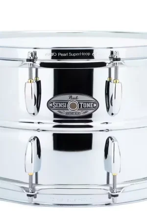 Dernières unités - Pearl Drums Sensitone Heritage Alloy 14 x 8" acier