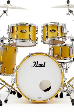 Pearl Drums Masters Maple Gum Premium fusion 20" Matte Aztec Gold - Super offre
