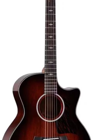Commandez dès maintenant | Taylor Guitars 324ce Next Generation Tropical Mahogany Top Shaded Edgeburst Grand Auditorium
