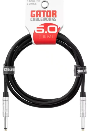 Paiement sécurisé | Gator Cableworks Câble H.P - Backline 1,8 M Jack