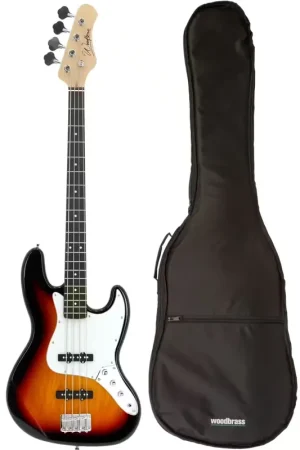 Dernières unités | Woodbrass Pack JB100 Sunburst + Housse