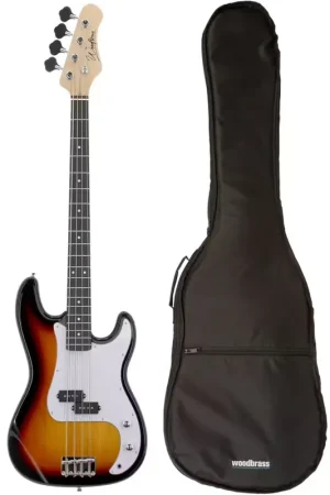 Woodbrass Pack PB100 Sunburst + Housse - Plus que quelques unités
